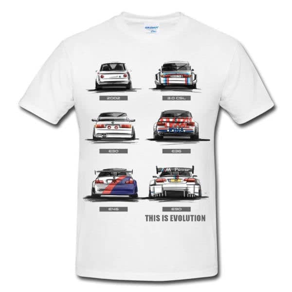 Camiseta Bmw M3 Evolution // Leyenda