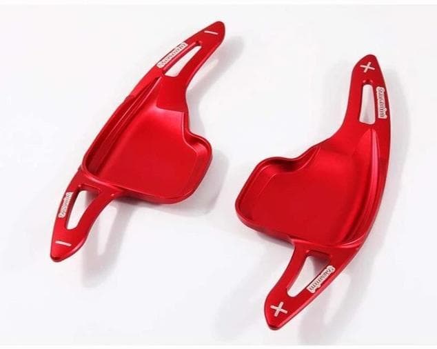 Paletas De Cambio Al Volante Bmw En Aluminio Rojo