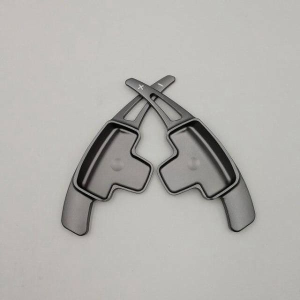 Paletas De Cambio Al Volante Mercedes Corto En Gris Aluminio