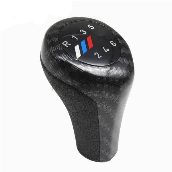 Pomo Palanca De Cambios Bmw Carbono M Color 6 Velocidades