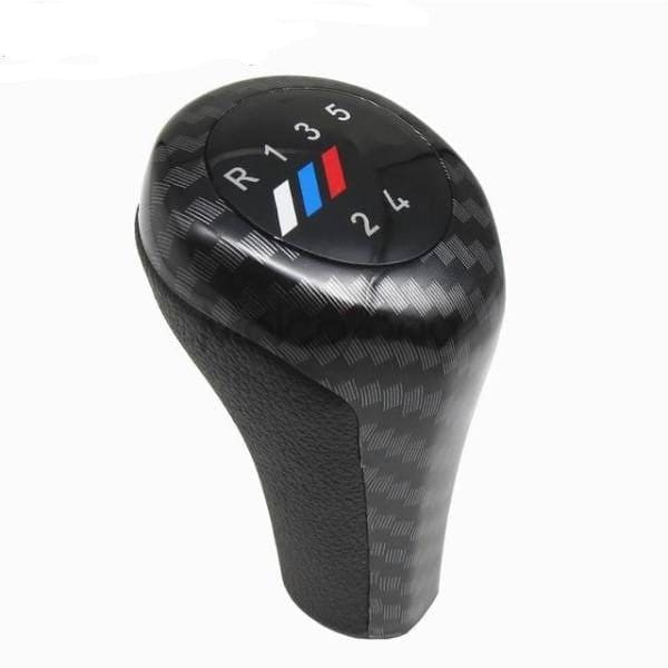 Pomo Palanca De Cambios Bmw Carbono M Color 5 Velocidades