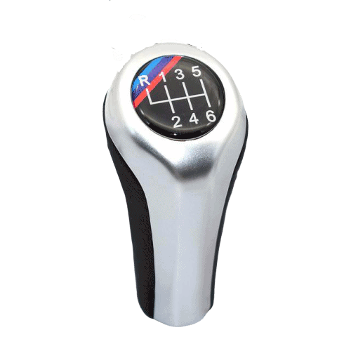 Pomo Palanca De Cambios Bmw Gris M Color 6 Velocidades
