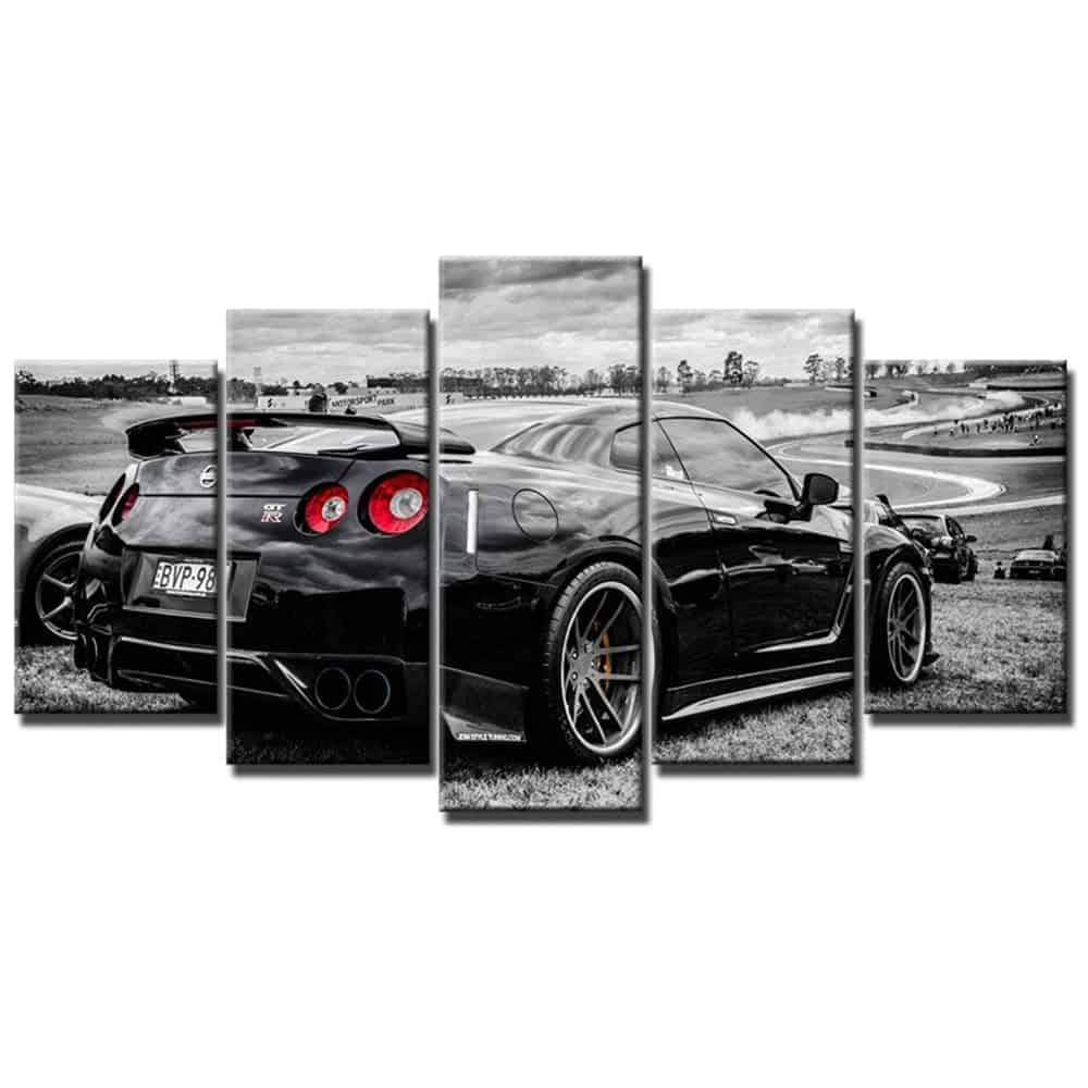 Cuadro Coche Gtr R35