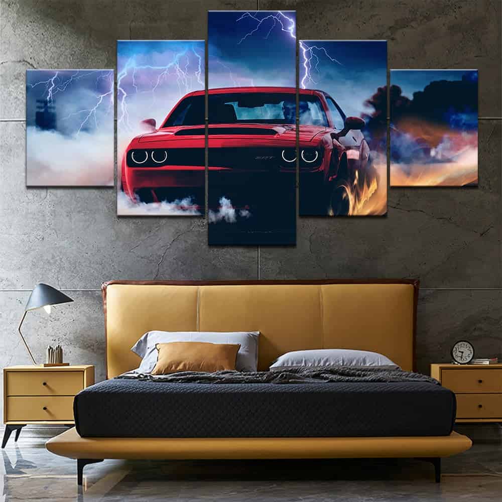 Cuadro Coche Dodge Challenger