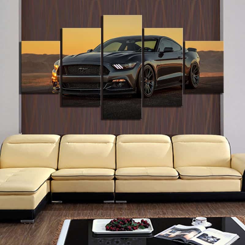 Cuadro Coche Mustang Gt