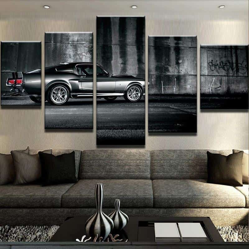 Cuadro Coche Ford Mustang Elanor