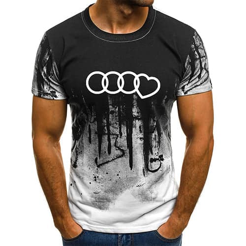 Camiseta Audi Amor Bi-Ton