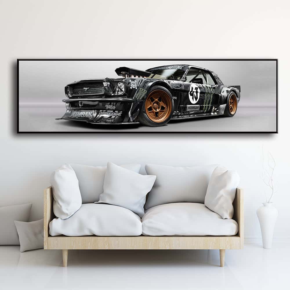 Cuadro Coche Mustang Ken Block