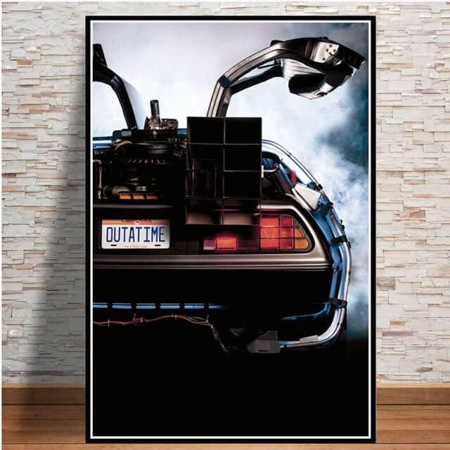 Cuadro Coche Dmc Bttf