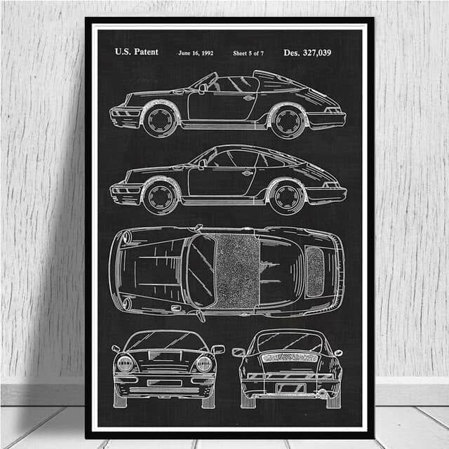 Cuadro Coche 1989 Speedster