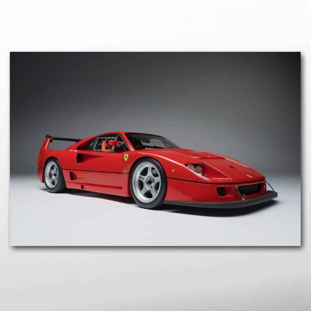 Cuadro Coche Ferrari F40