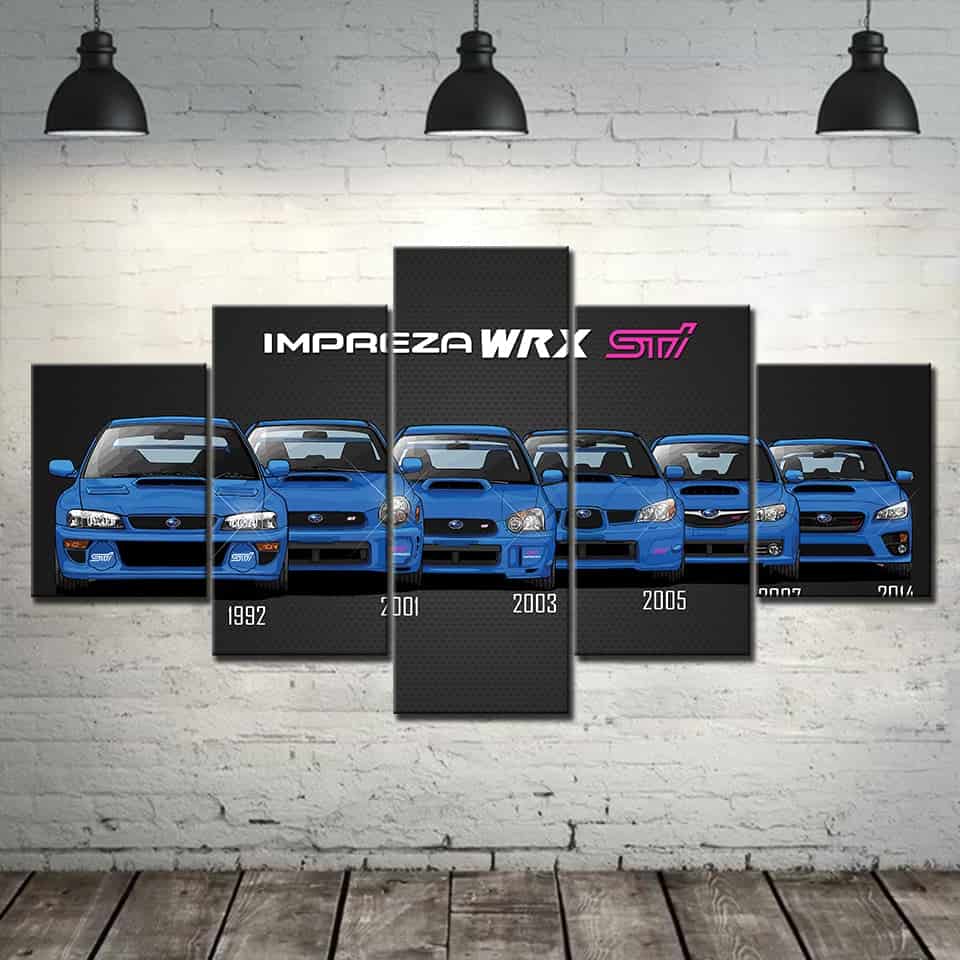Cuadro Coche Subaru Impreza