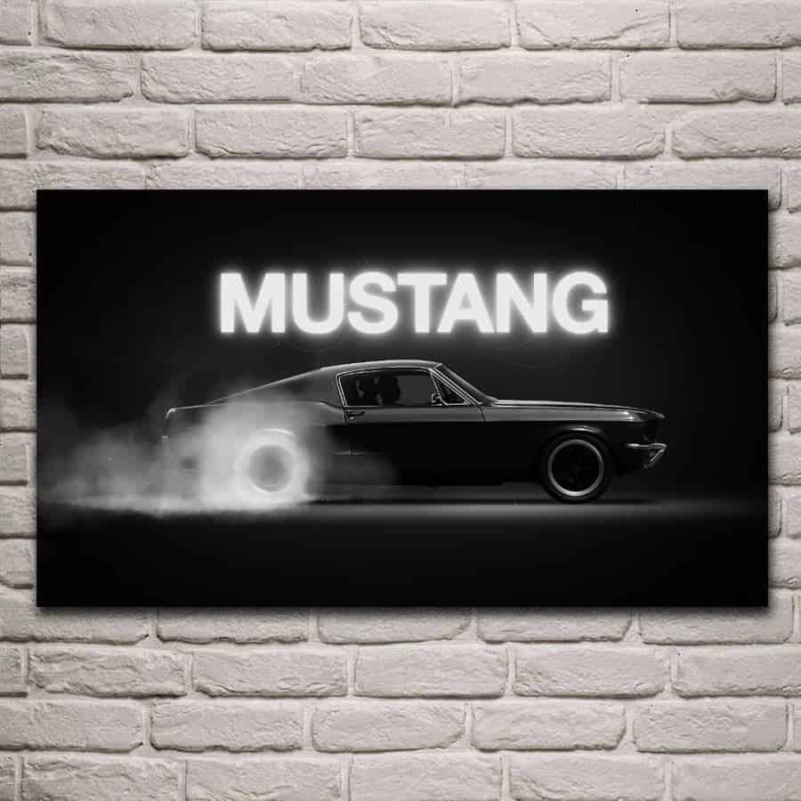 Cuadro Coche Mustang