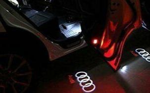 Luces De Bienvenida Para Autos Logotipo Audi