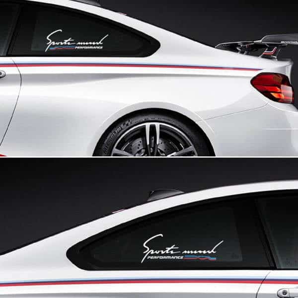 Pegatinas Bmw M Performance Para Ventana Trasera