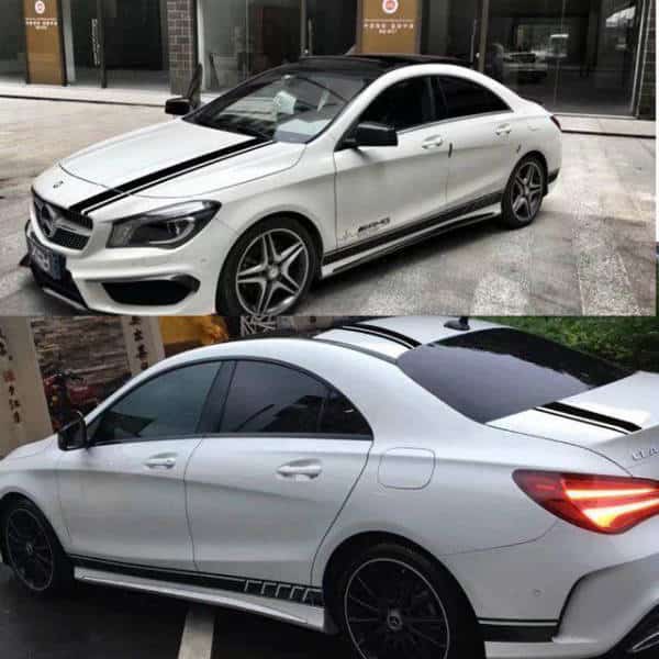 Pegatinas Mercedes Cinta De Carreras