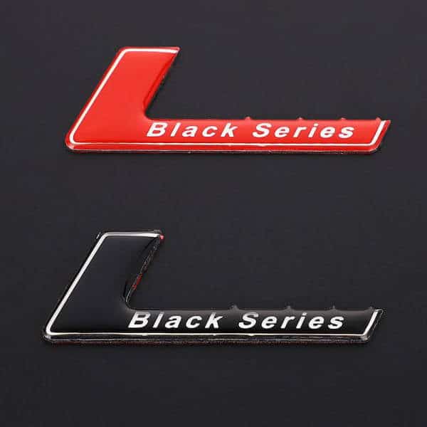 Pegatinas Mercedes Serie Negra