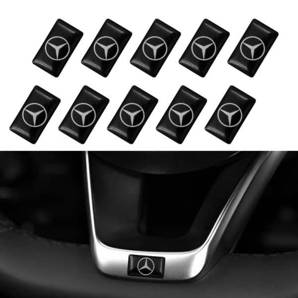 Pegatinas Mercedes Emblema Del Volante