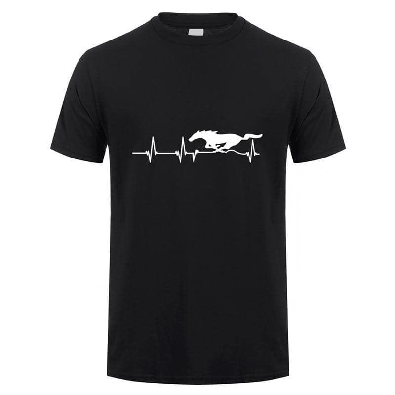 Camiseta Mustang Línea De Vida