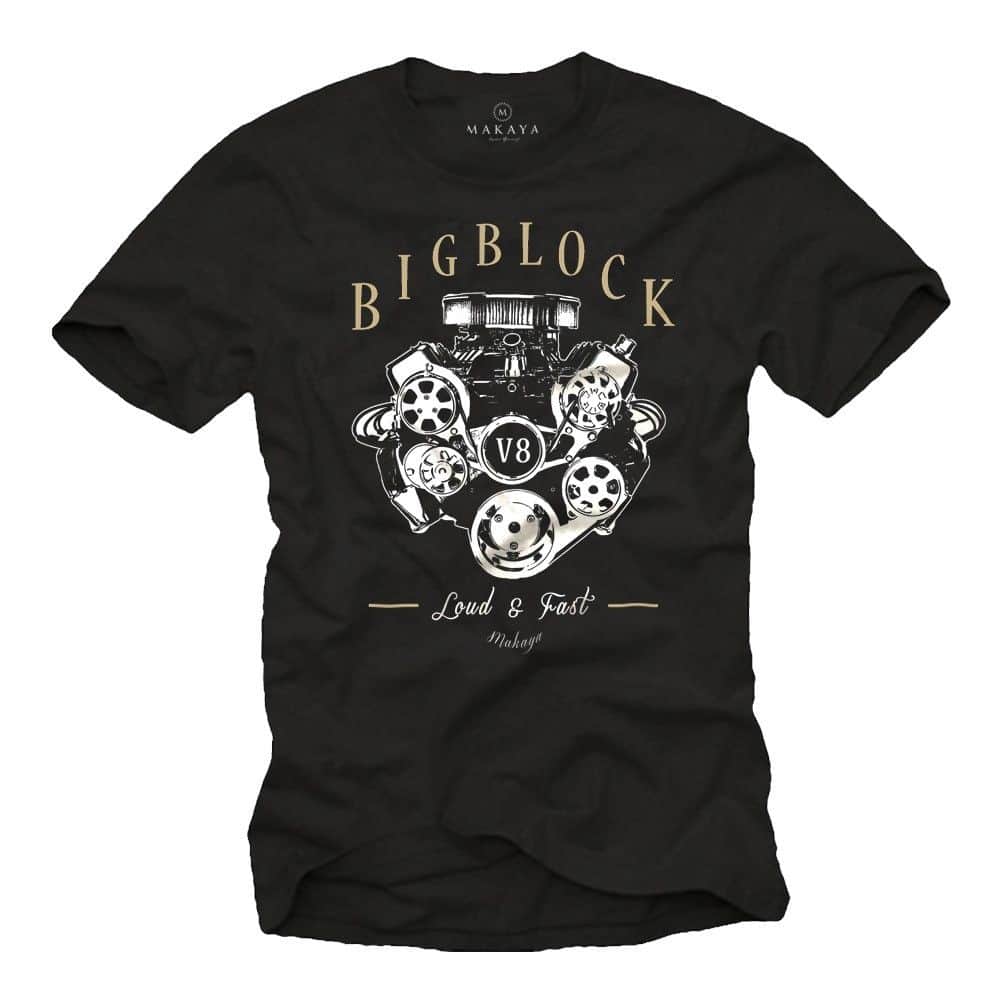 Camiseta Mustang Old School V8