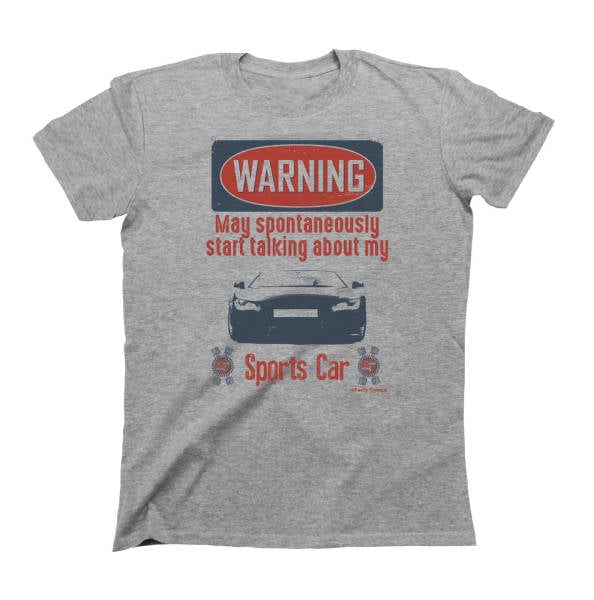 Camiseta Audi Atención Coche Deportivo