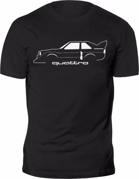 Camiseta Audi Quattro 1980