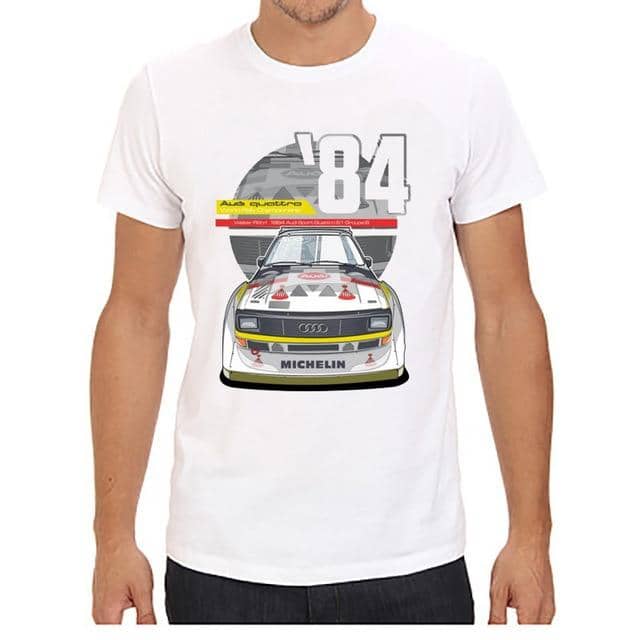 Camiseta Audi Quattro De Competición