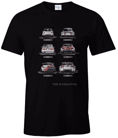 Camiseta Bmw M3 Evolución