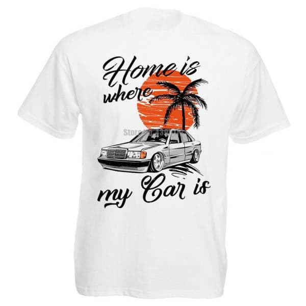 Camiseta Mercedes Mi Coche Es Mi Casa