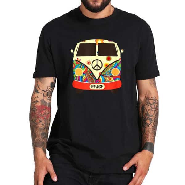 Camisetas Vw Hippie Bus