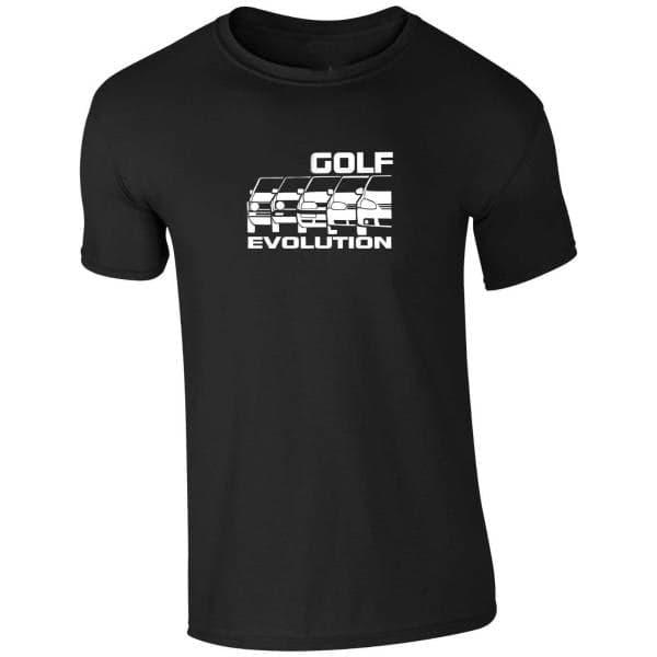 Camisetas Vw La Evolución Del Golf