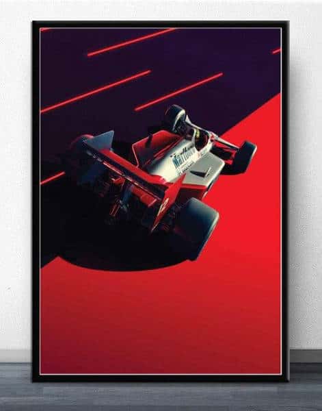 Cuadro Coche Ayrton