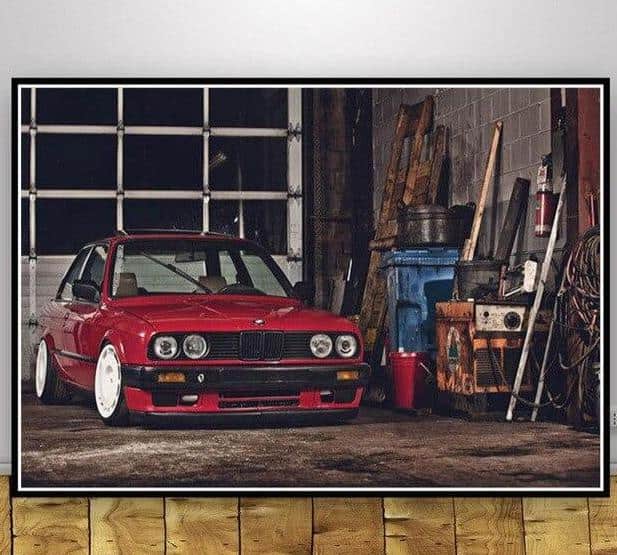 Cuadro Coche Bmw M3 E30