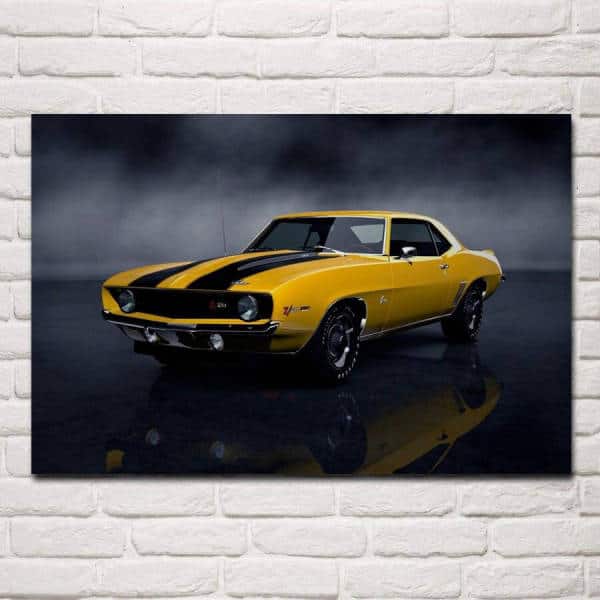 Cuadro Coche Chevrolet Camaro 1969