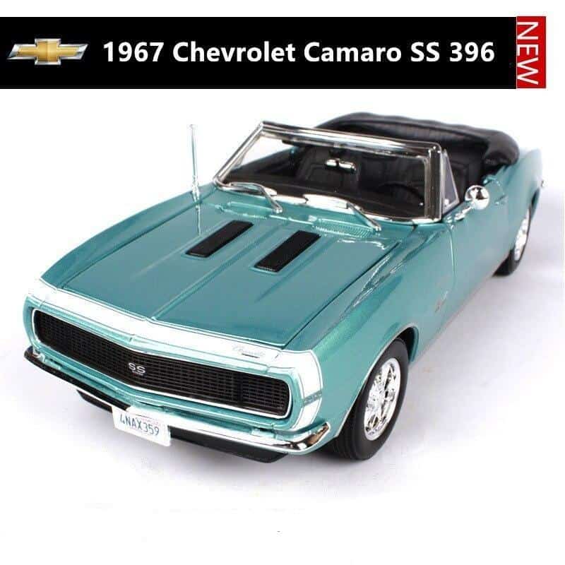 Coches Miniatura Chevrolet Camaro Ss 396 (1:18)