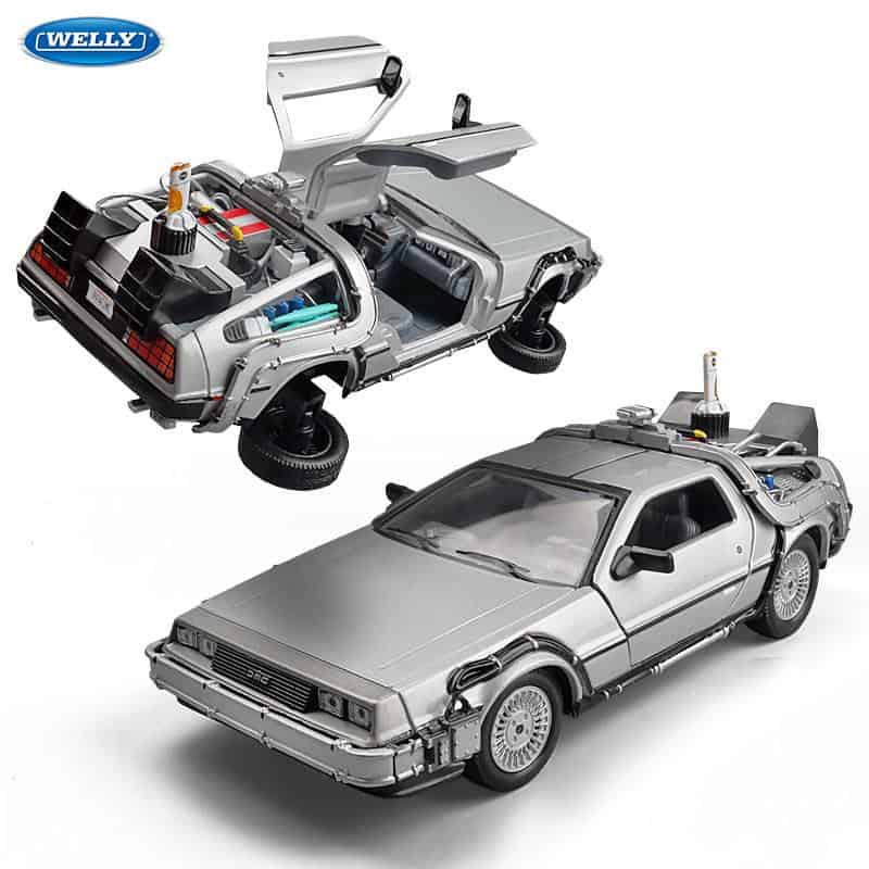 Coches Miniatura Dmc Delorean Bttf (1:24)