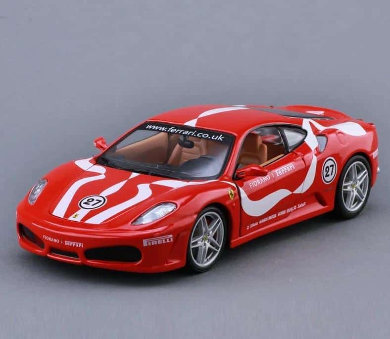 Coches Miniatura Ferrari F430 Rayado (1:24)
