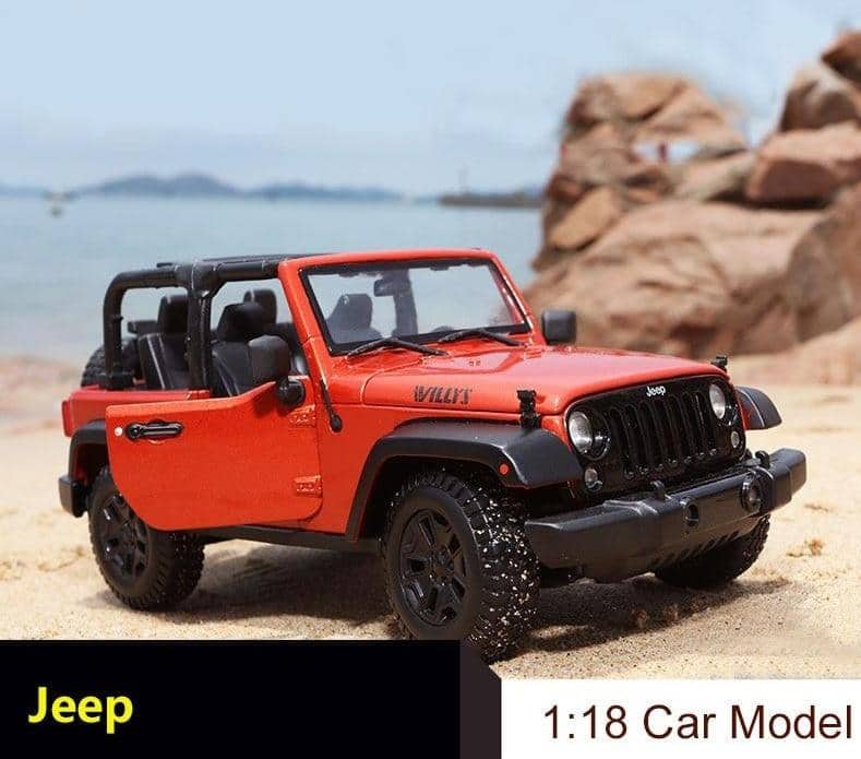 Coches Miniatura Jeep Wrangler (1:18)